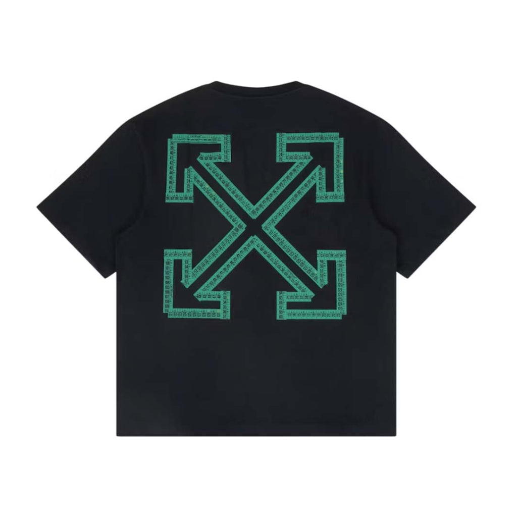 Off White Tape Arrow Black Mint Tee