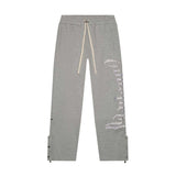 Godspeed Grey Silver Satin Sweatsuit Hoodie &amp; Sweatpants Set