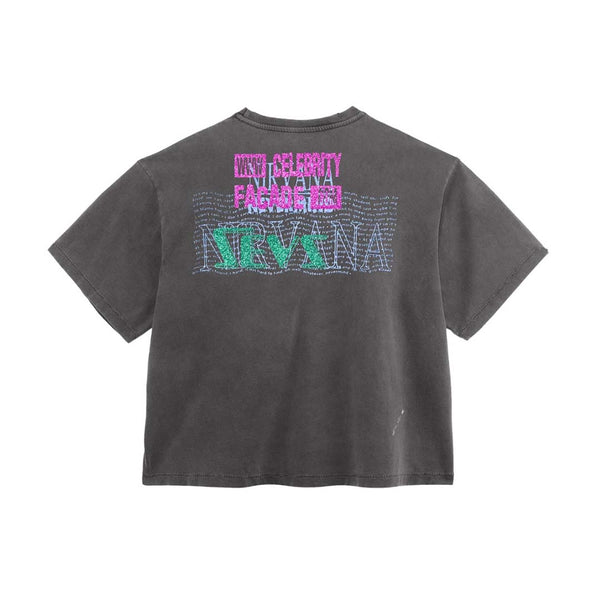 Triple Sevens Nirvana Faded Black Tee