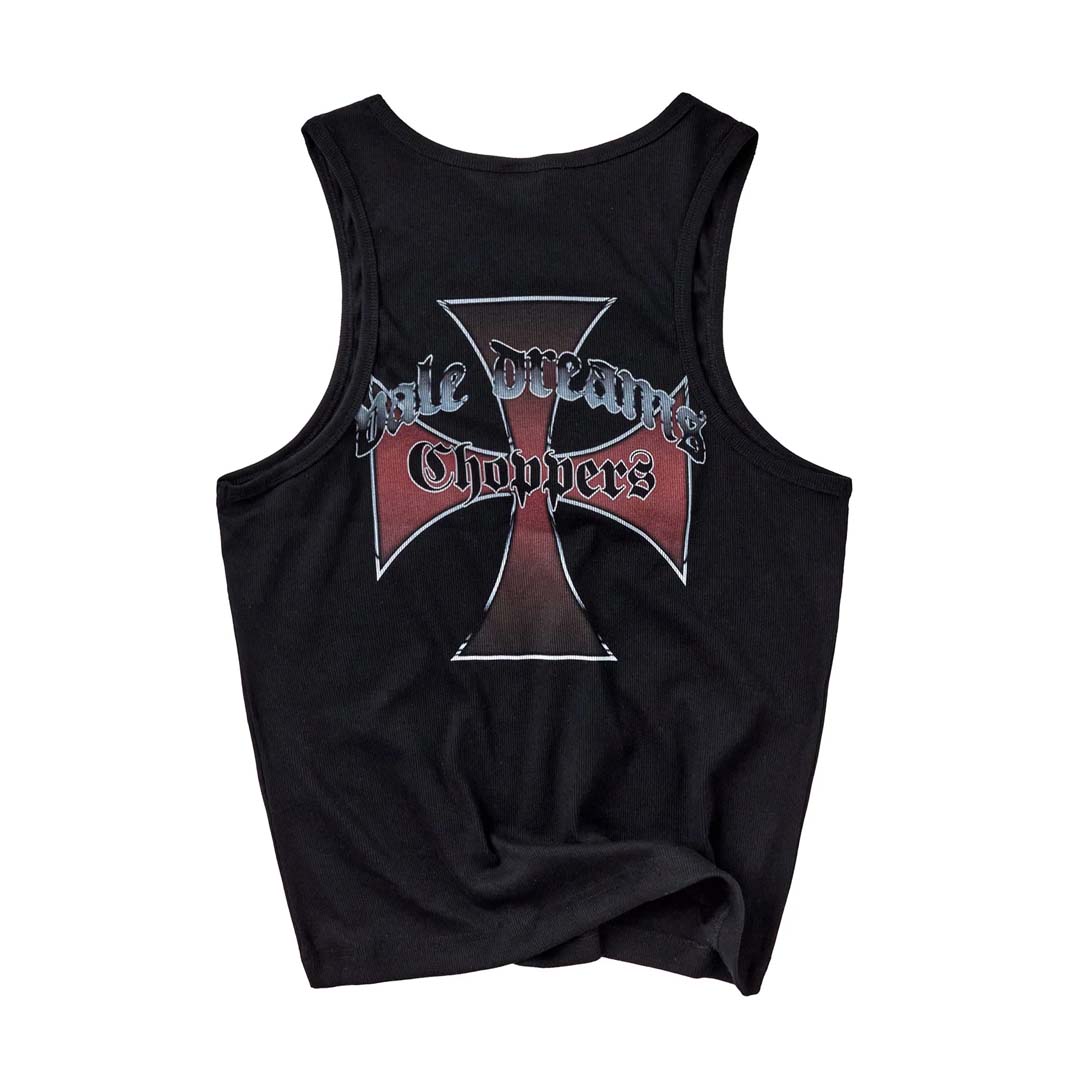 Vale Forever Chopper Tank Top 2 Pack Black