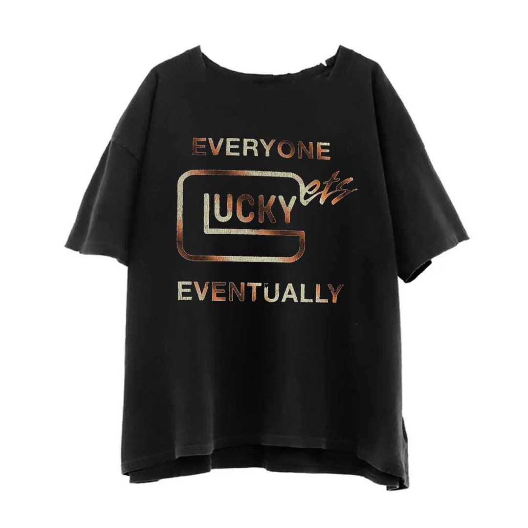 Triple Sevens Hard Glock Tee Black Gold