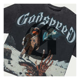 Godspeed First Contact Tee Grey Wash