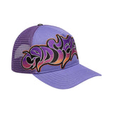 Godspeed Neo Trucker Hat Purple Orange