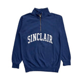 Sinclair Quarter Zip Sweatshirt Navy