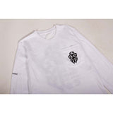 Preowned Chrome Hearts White Long Sleeve Tee