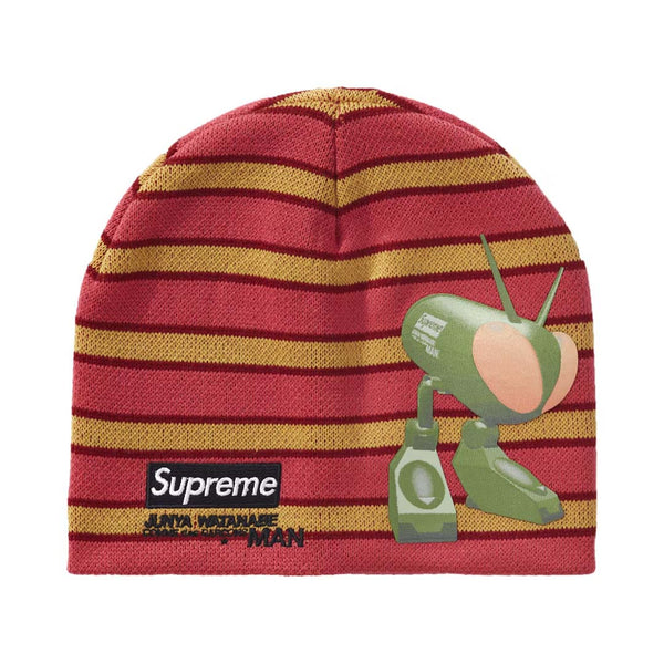 Supreme JUNYA WATANABE CDG MAN Beanie Red Stripe