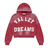 Vale Forever Classico Zip Up Hoodie 'Ruby'