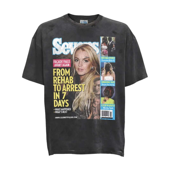 Triple Sevens Crash Out Tee Vintage Black