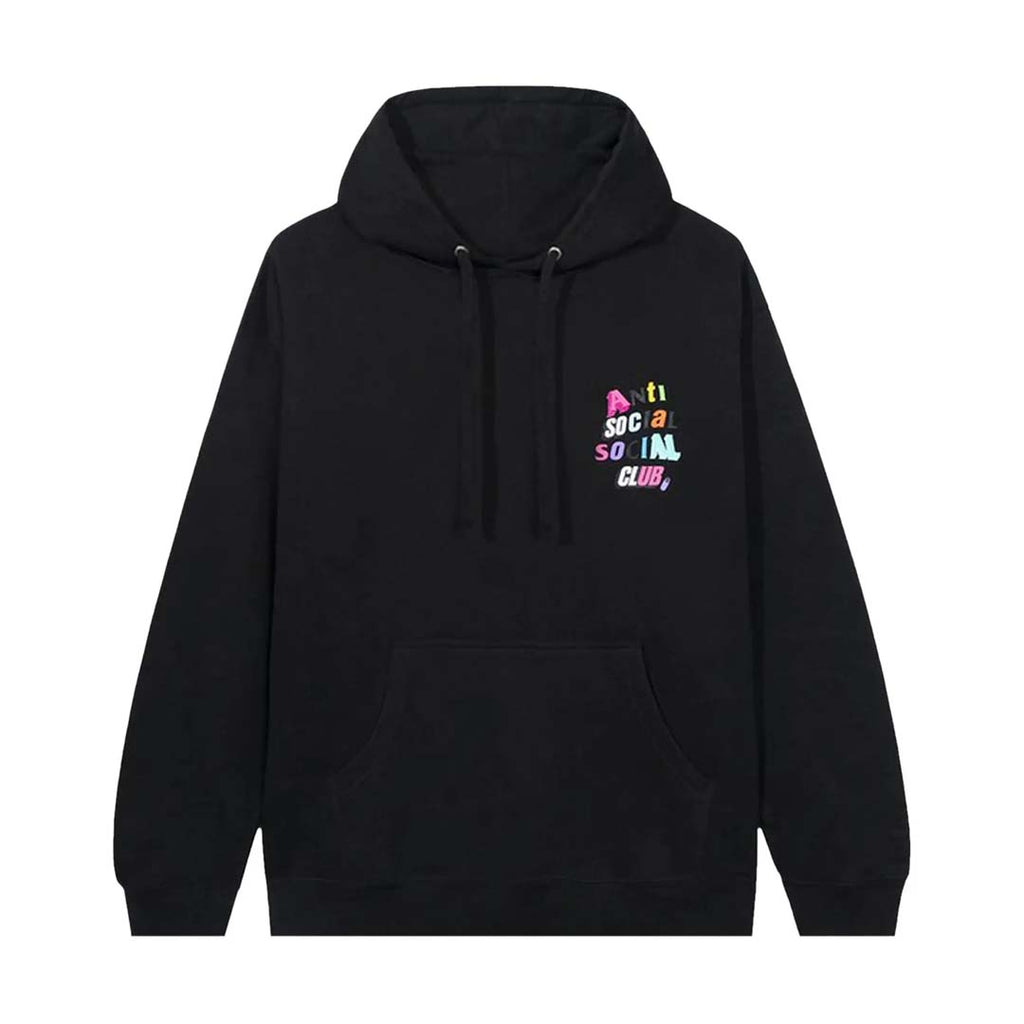 Anti Social Social Club The Real Me Hoodie Black Multi Color