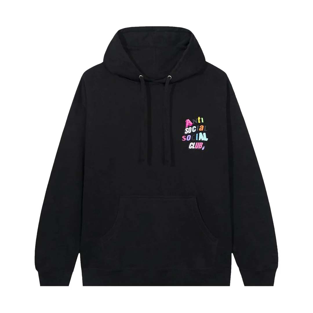 Anti Social Social Club The Real Me Hoodie Black Multi Color