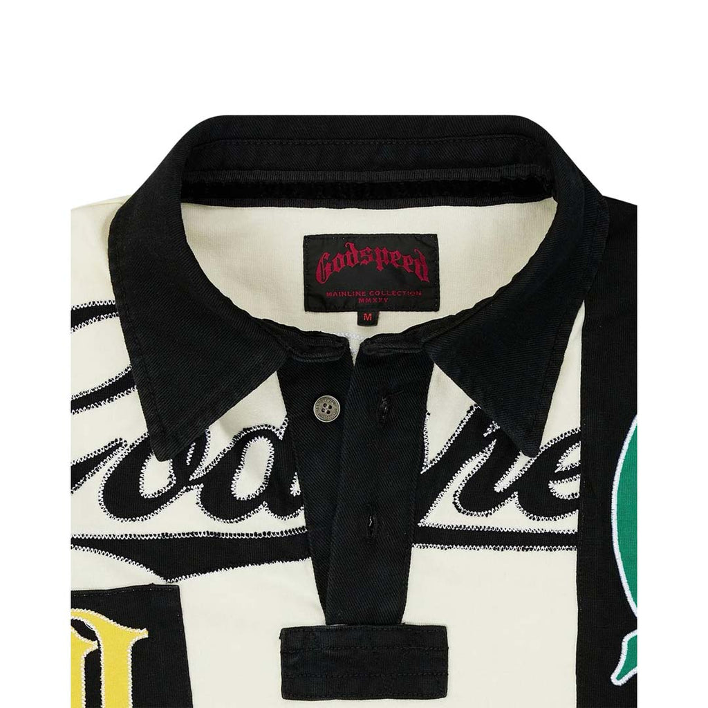 Godspeed Heritage Patchwork Polo Cream