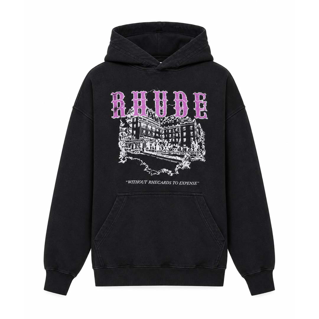 Rhude Chateau Marmot Without Rhegards To Expense Hoodie Black