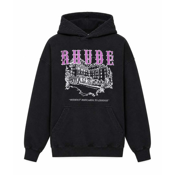 Rhude Chateau Marmot Without Rhegards To Expense Hoodie Black