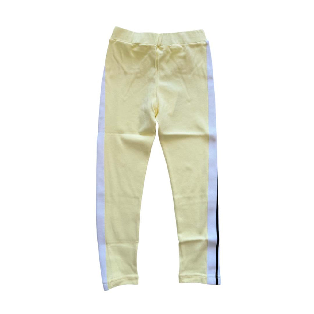 Palm Angels KIDS Track Leggings Yellow Navy Blue