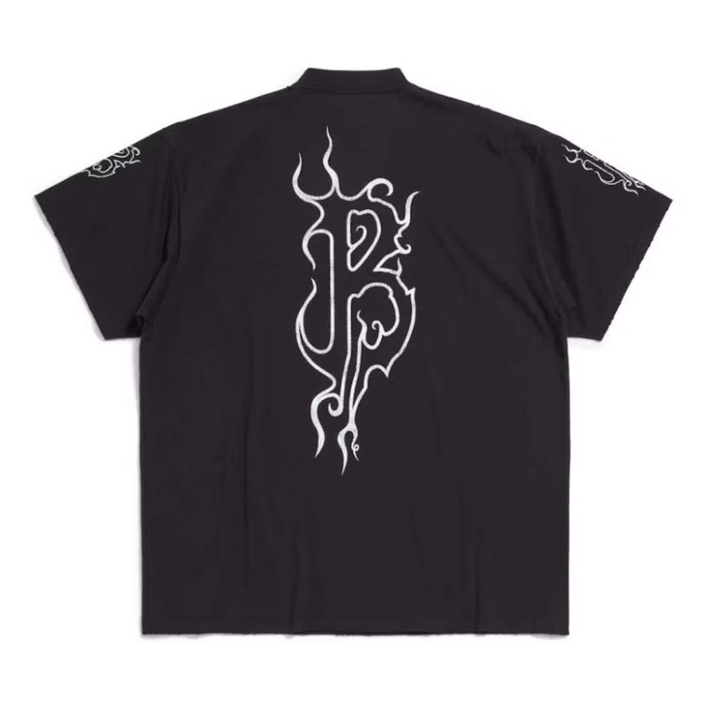 Balenciaga Dark Wave Tee Black
