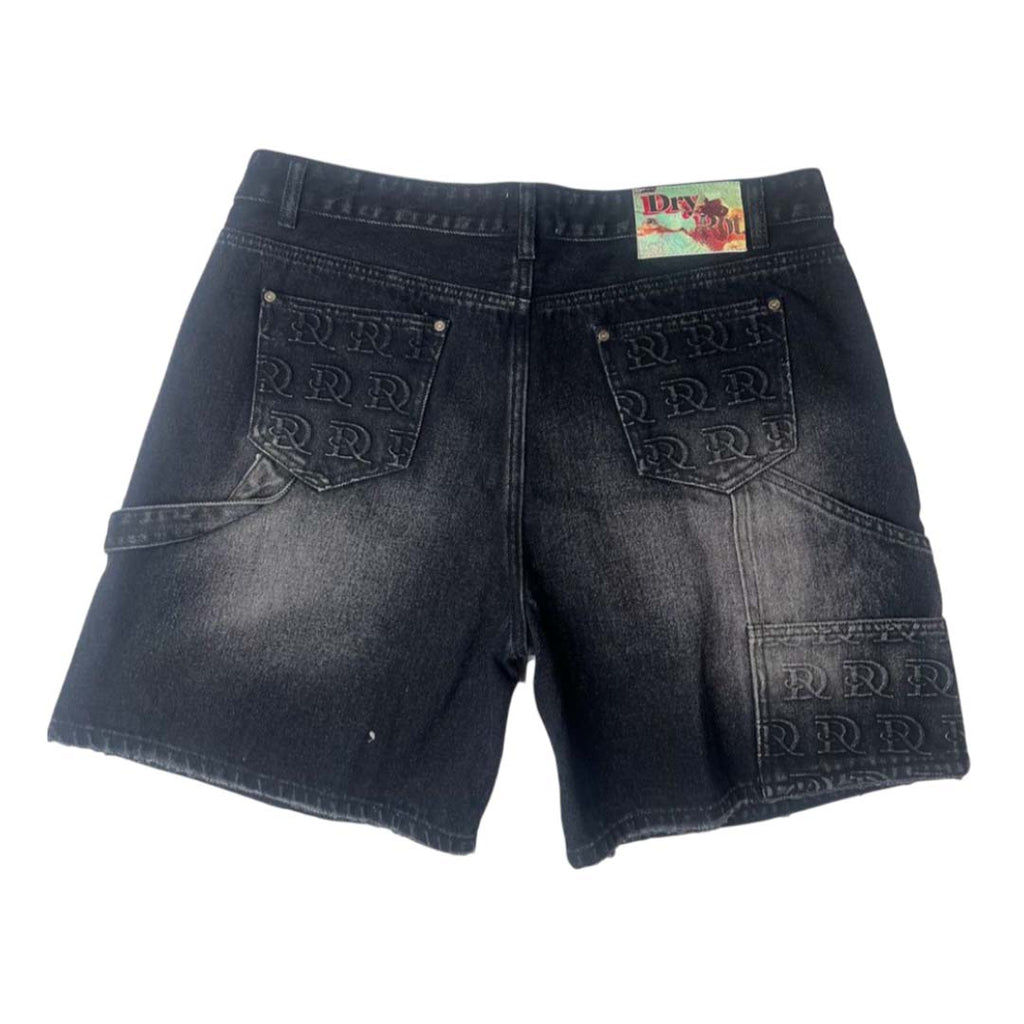 Dry Rot Cowboy Jewlz Black Shorts