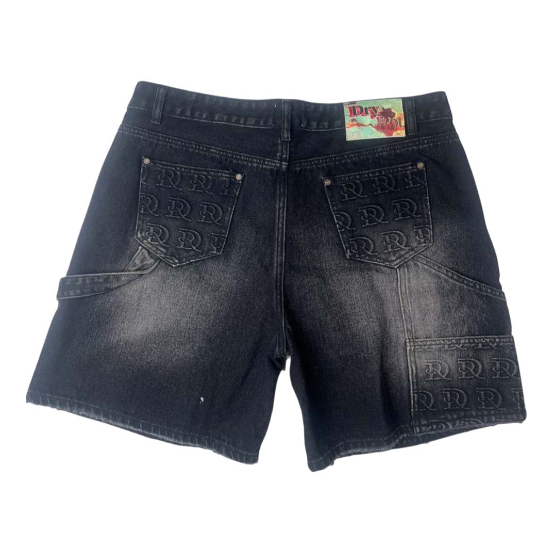 Dry Rot Cowboy Jewlz Black Shorts