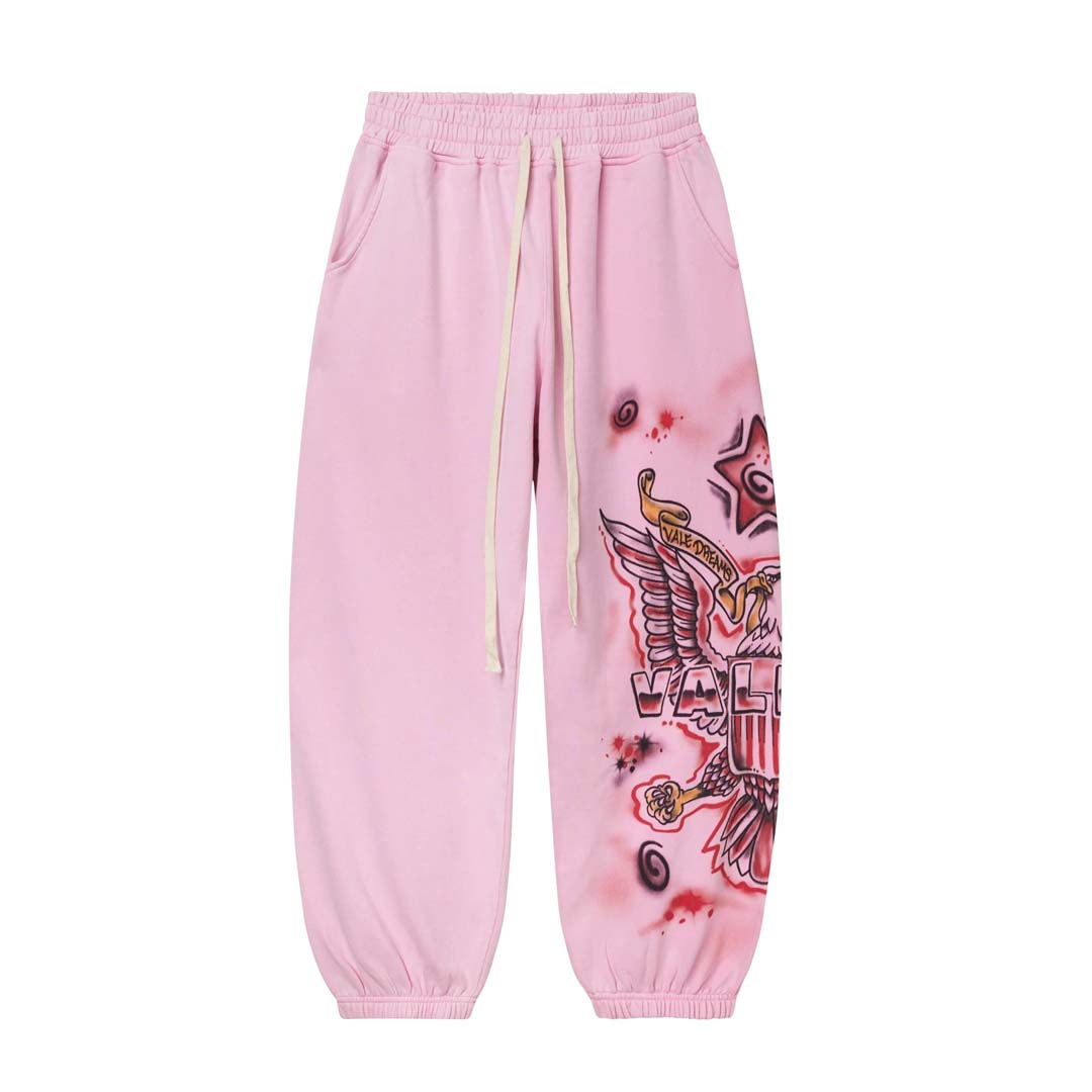 Vale Forever Pink Flag Sweatpants