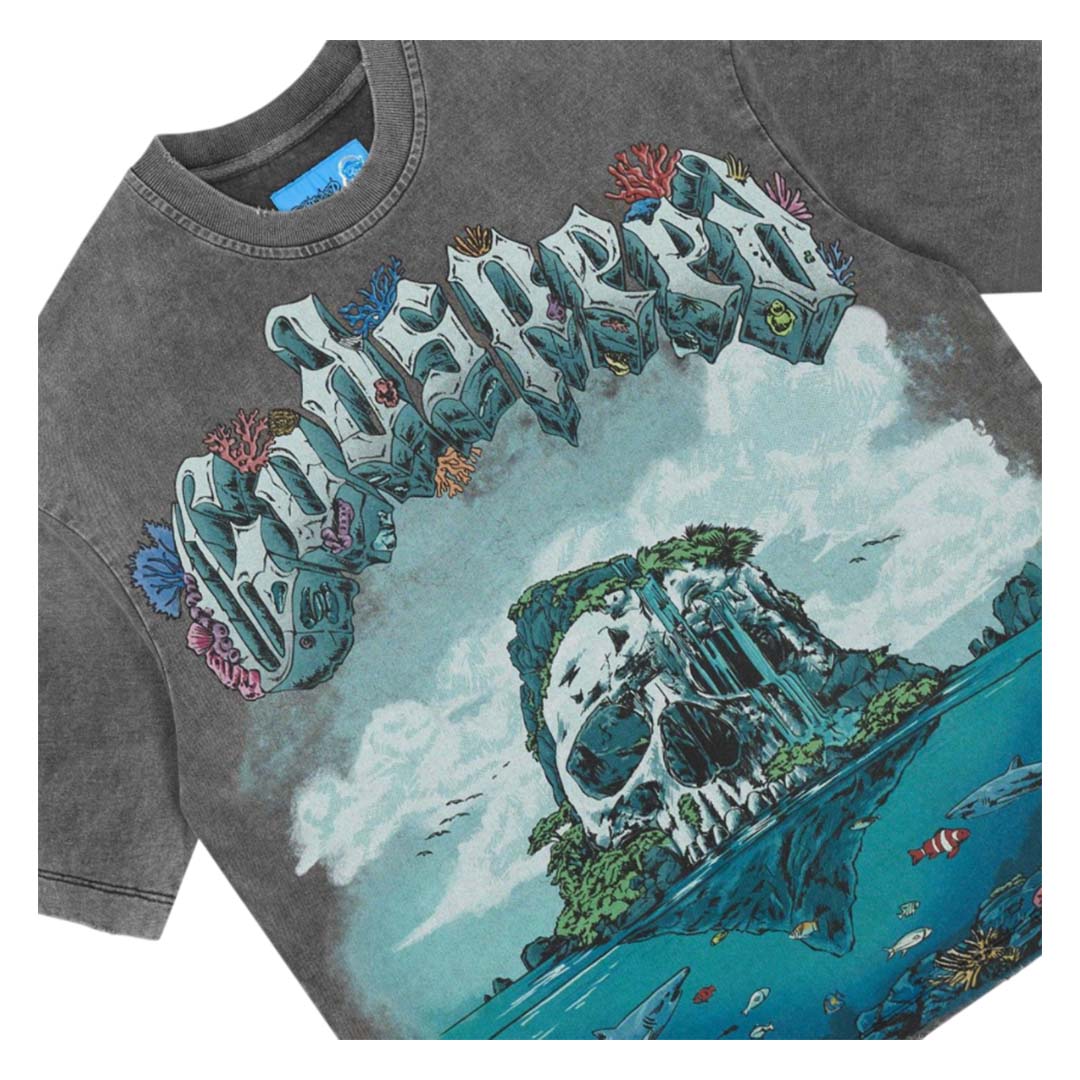 Godspeed GS Island Tee II Grey Wash Blue