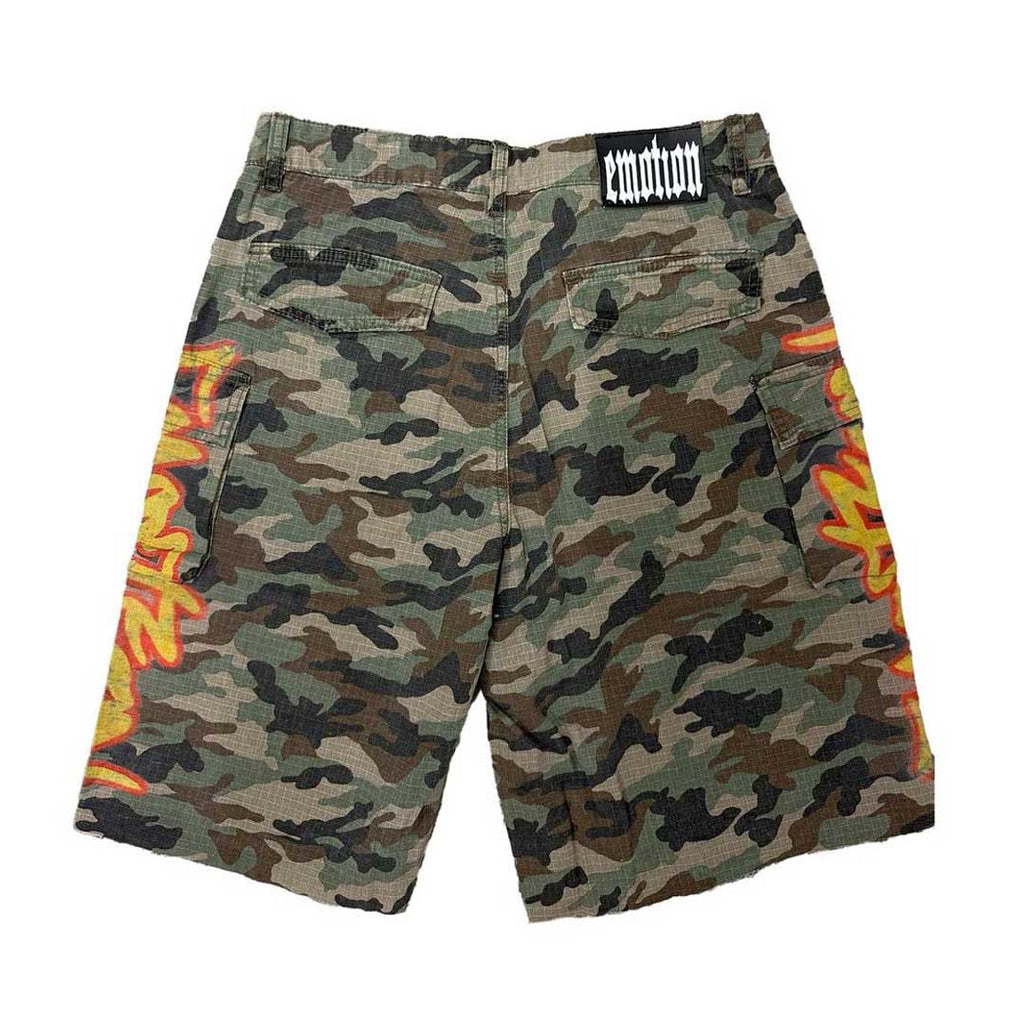 Mixed Emotions Battle Camo Cargo Shorts