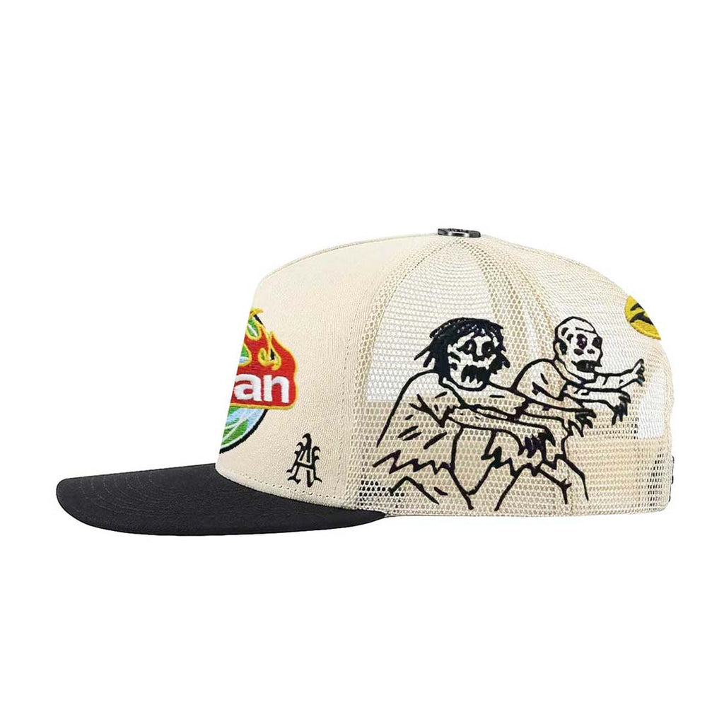 All Human Manson V2 Cream Snapback Hat