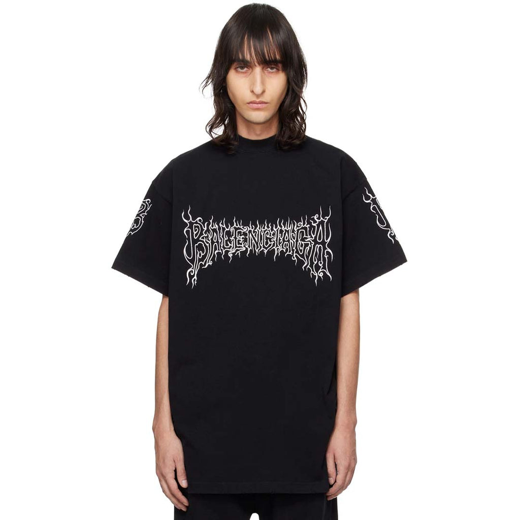Balenciaga Dark Wave Tee Black