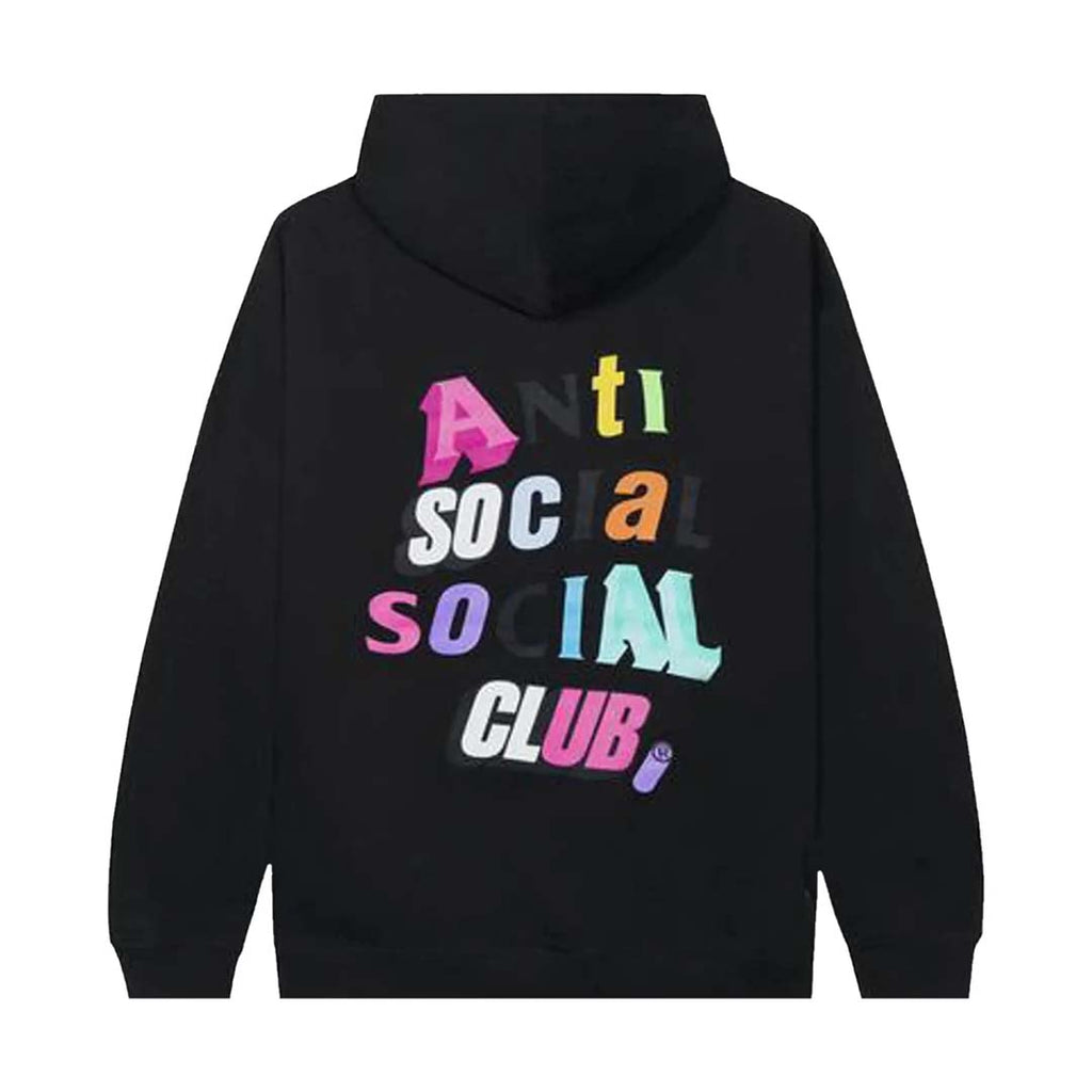 Anti Social Social Club The Real Me Hoodie Black Multi Color