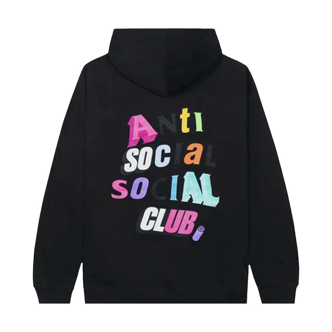 Anti Social Social Club The Real Me Hoodie Black Multi Color