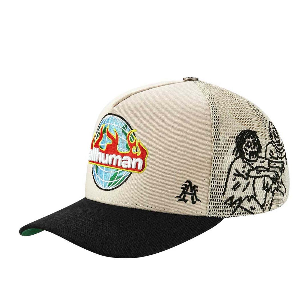 All Human Manson V2 Cream Snapback Hat