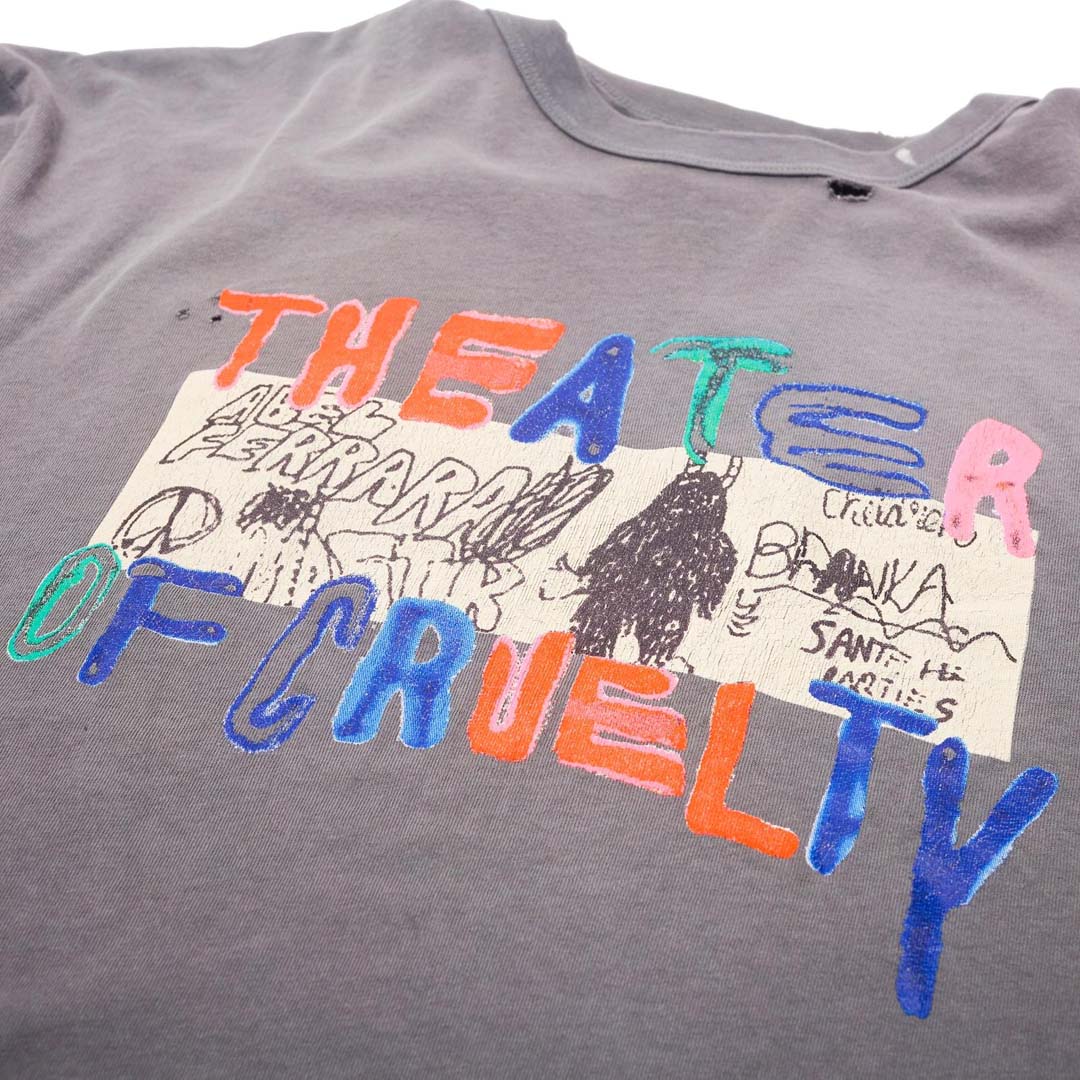 Paly Hollywood Theater Of Cruelty Long Sleeve Grey Tee