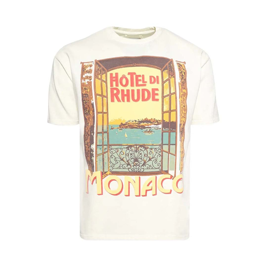 Rhude Hotel di Monaco White Tee