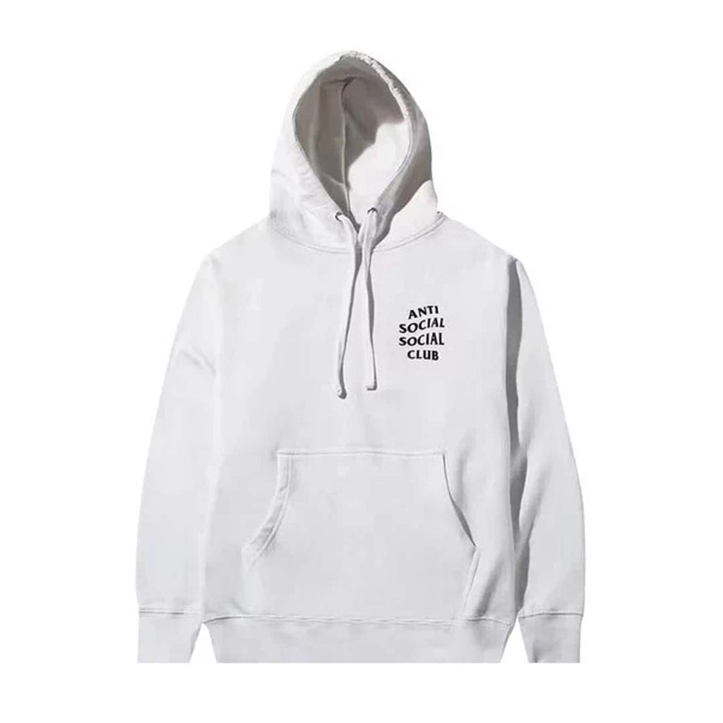 Anti Social Social Club Mind Games Logo Hoodie White Black