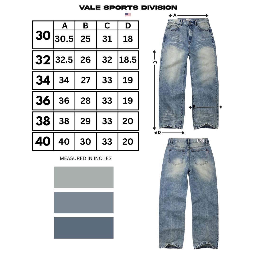 Vale Forever Basic Denim Light Wash Blue Jeans
