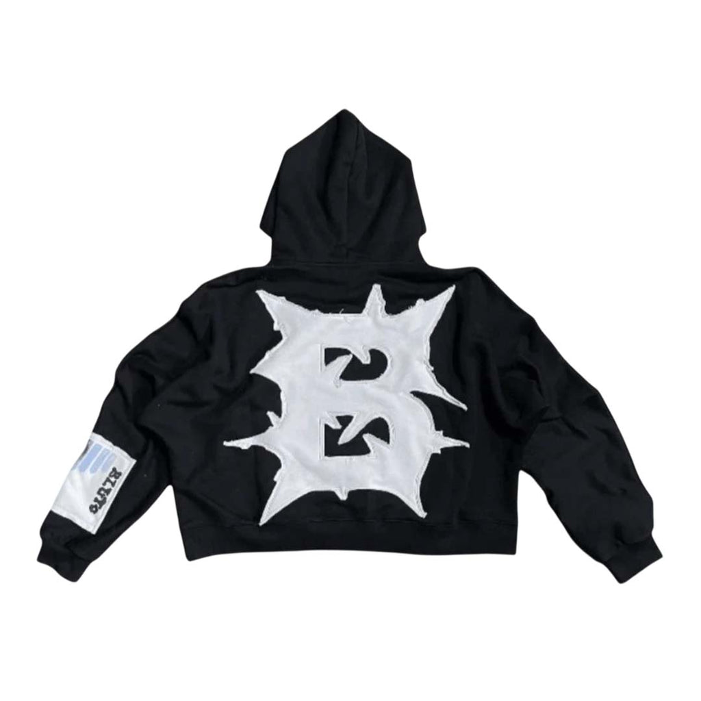 Billionaire Studios Bloo Gradient Scale Hoodie Black