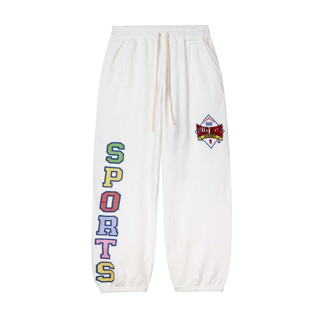 Vale Forever Sports Dept Skittles Sweatpants White