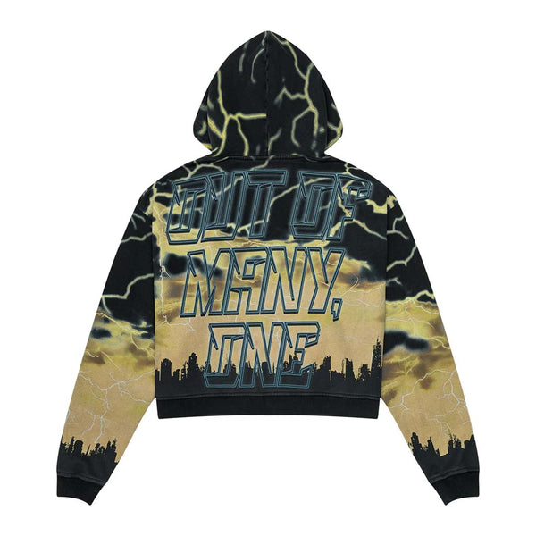 Godspeed Voltage Zip Up Hoodie Black Yellow