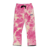 Sinclair Fleece Cozy Sweatpants Pink Tie Dye