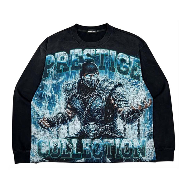 Prestige Subzero Long Sleeve Tee Black Blue