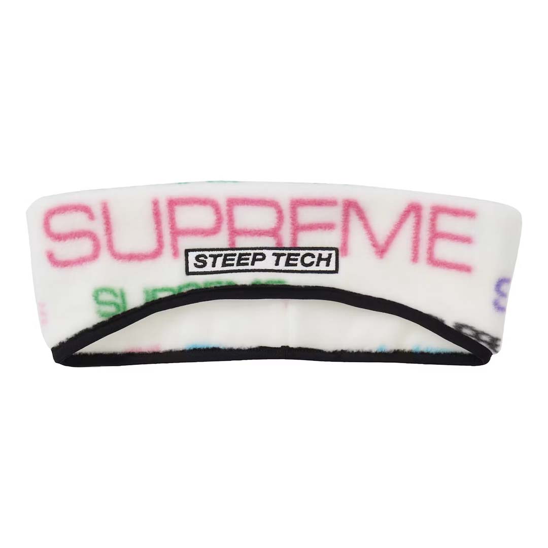 Supreme The North Face Tech Headband White Multi