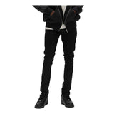 Purple Brand Black Resin 3/D Denim Jeans
