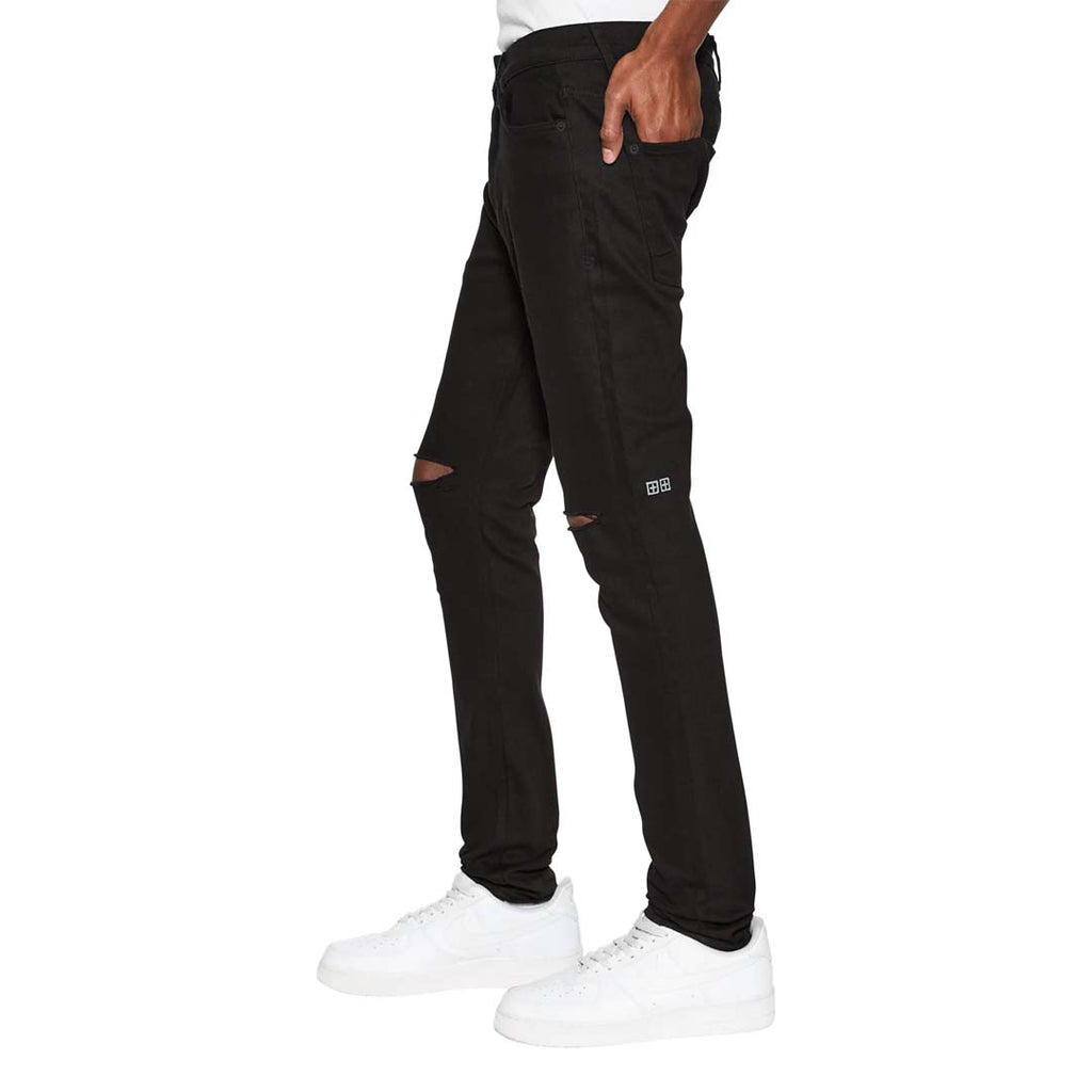 Ksubi Van Winkle Ace Black Sliced Jeans Black