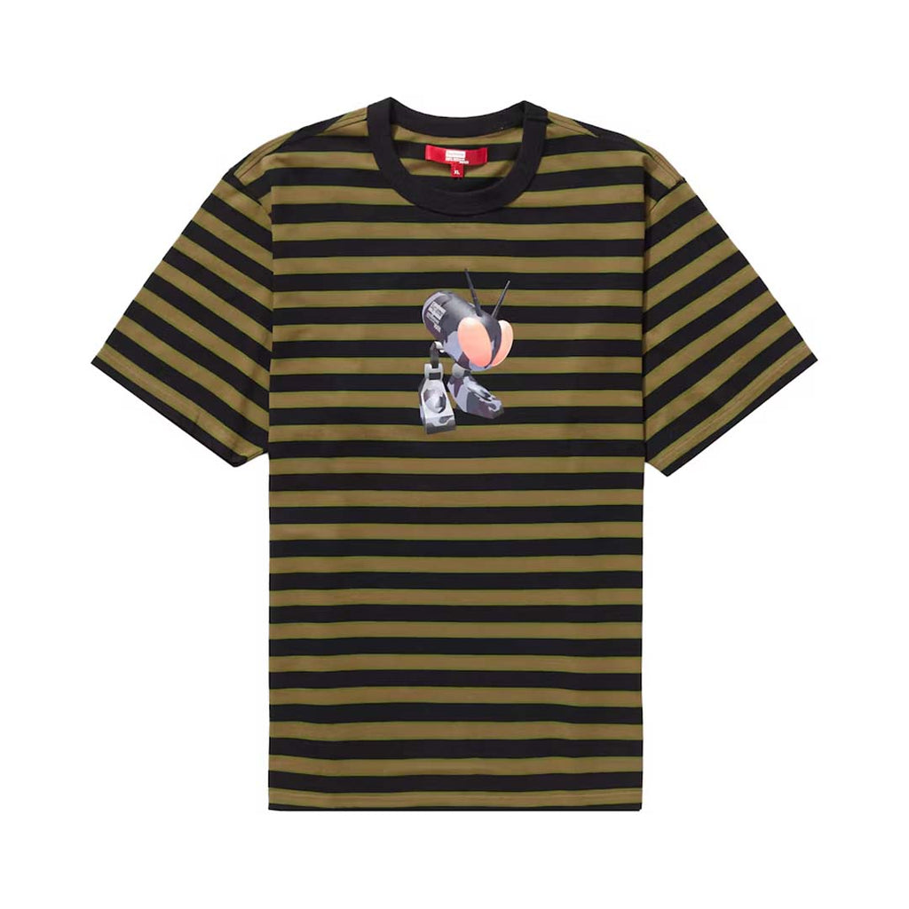 Supreme JUNYA WATANABE CDG MAN Stripe Tee Black Green