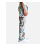 Who Decides War Pastel Denim Jeans Multi