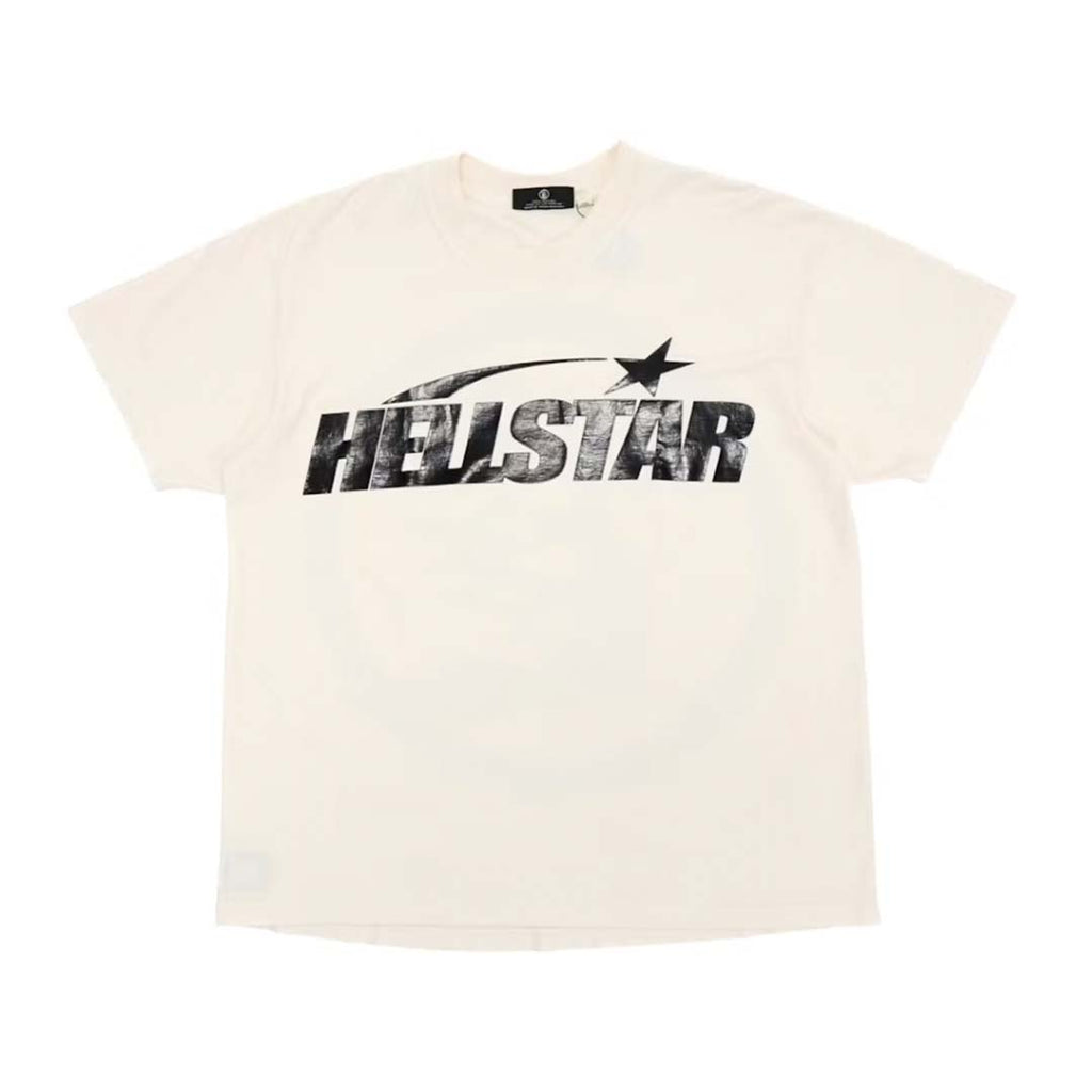 Hellstar Classic Tee (Gel Print) White/Black