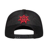 Godspeed Neo Trucker Hat Black Yellow Red
