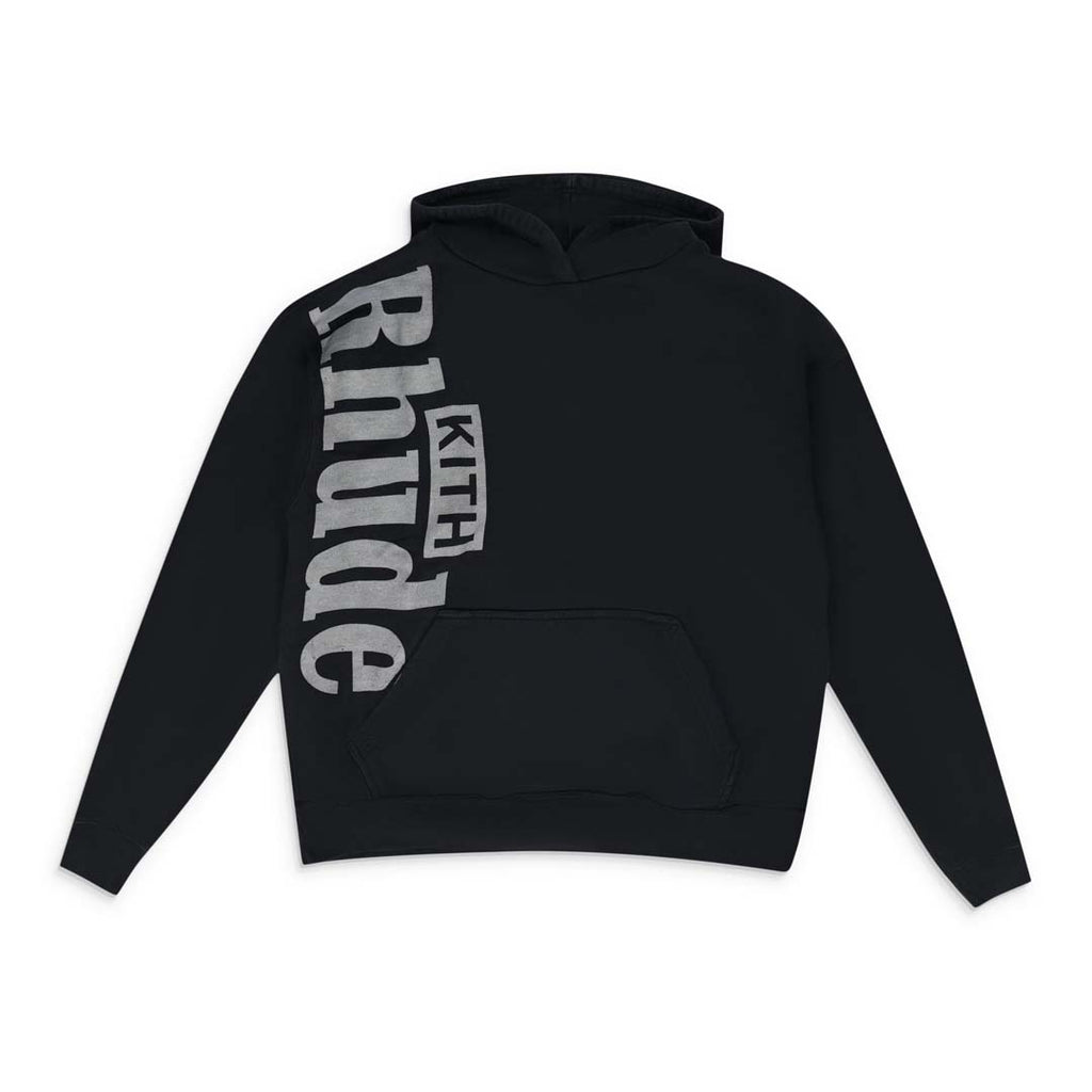 Rhude x Kith Black Hoodie