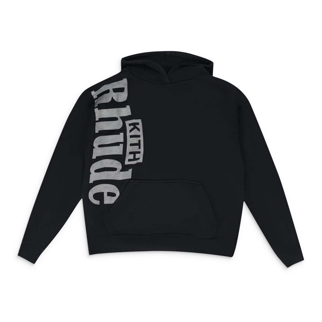 Rhude x Kith Black Hoodie