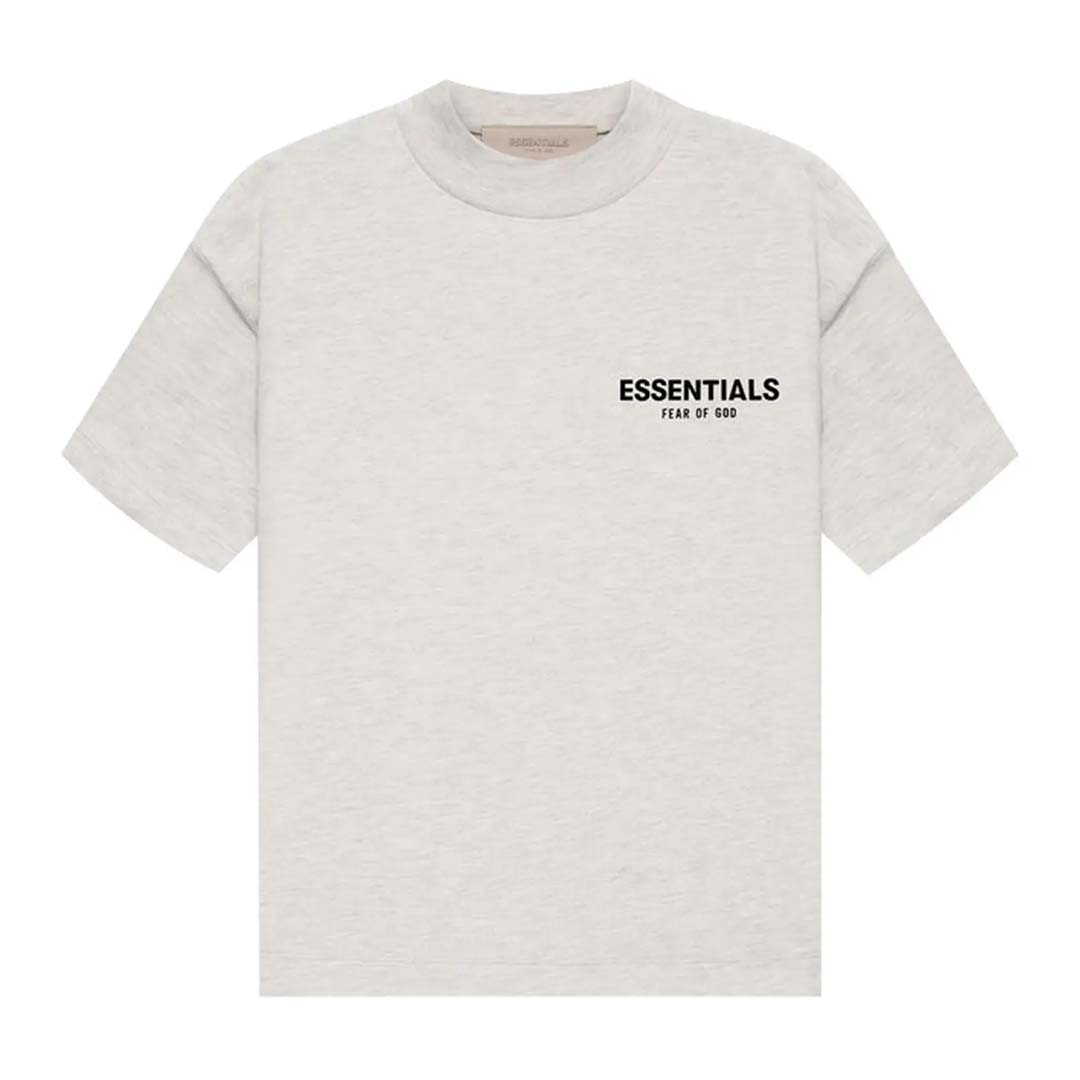 Essentials Fear of God KIDS Light Oatmeal Tee