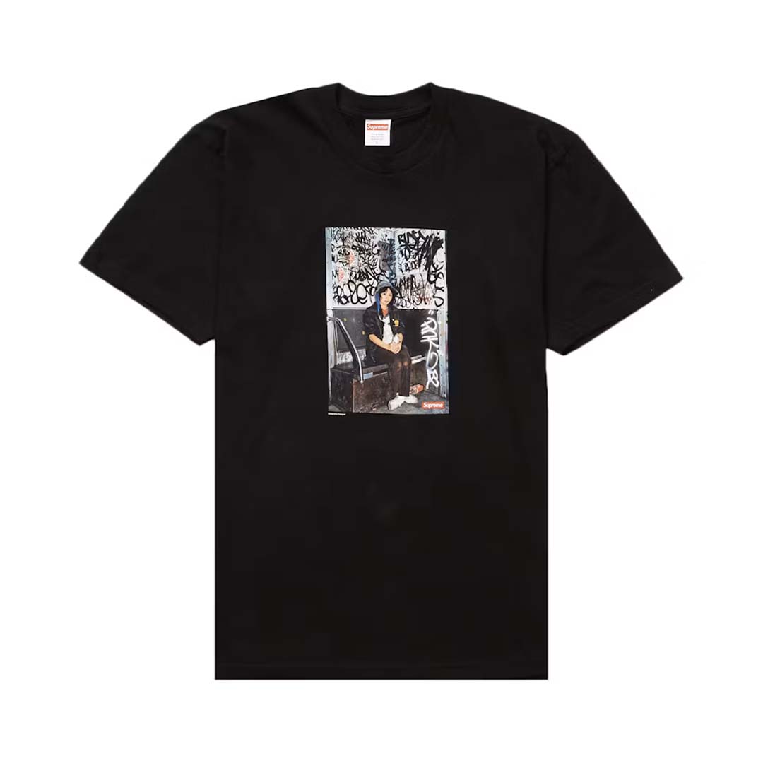 Supreme Lady Pink Tee Black