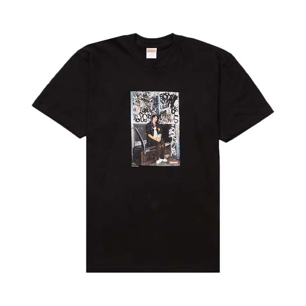 Supreme Lady Pink Tee Black